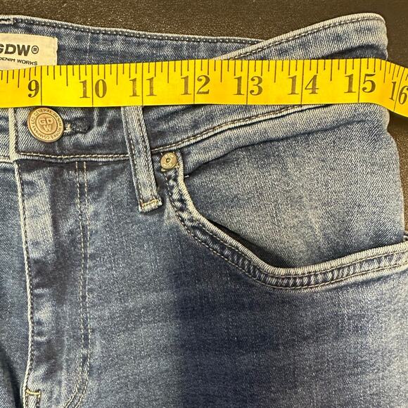 GDW General Denim Works Medium Wash Bridge Straight Leg Jeans Size 32x32 - Picture 7 of 9